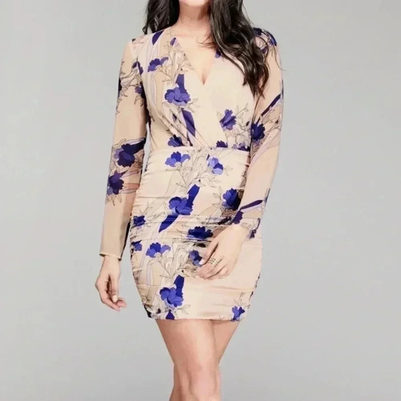 Marciano Los Angeles Swirl Floral Dress Sz: XS - Picture 1 of 8